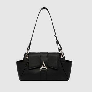 Eiffel Buckle Handbag from Maniere De Voir - Black